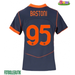 Inter Milan Alessandro Bastoni #95 Tredje Tröja Kvinnor 2025-26 Kortärmad